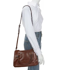 Patricia Nash Rossana Leather Satchel Bag
