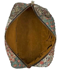 Patricia Nash Rune Nordic Floral Patchwork Cotton Cosmetic Case