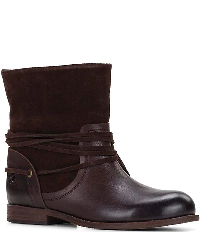 Patricia Nash Sabbia Burnished Leather Booties