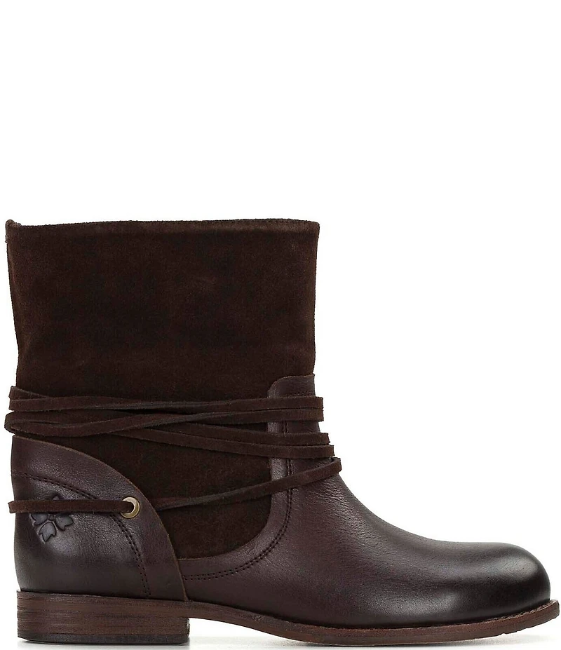 Patricia Nash Sabbia Burnished Leather Booties