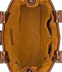 Patricia Nash Sancia Small Denim Satchel Bag