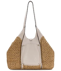 Patricia Nash Santorini Woven Straw Tote Bag