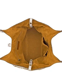 Patricia Nash Santorini Woven Straw Tote Bag