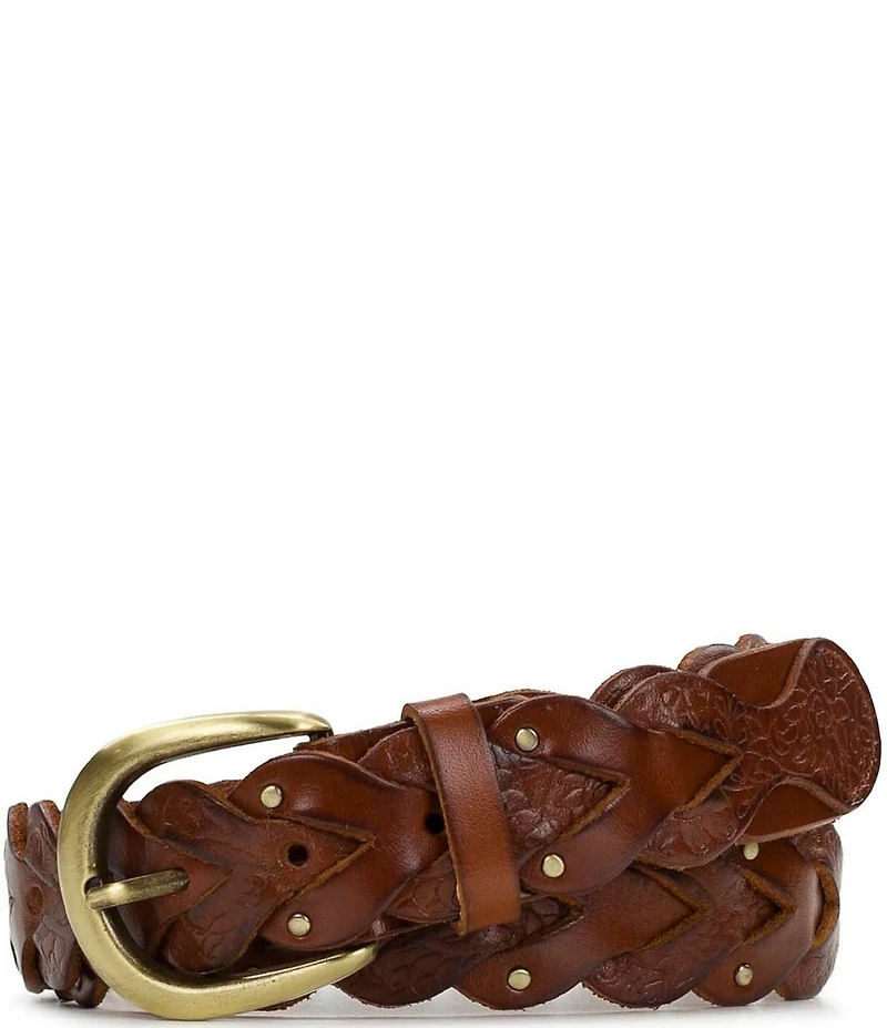 Patricia Nash Sassetta Woven Leather Belt