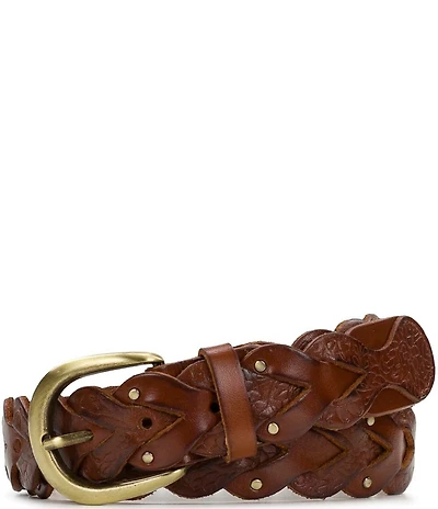 Patricia Nash Sassetta Woven Leather Belt