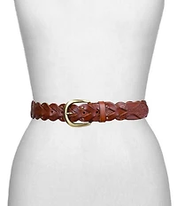 Patricia Nash Sassetta Woven Leather Belt