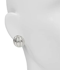 Patricia Nash Scalloped Button Stud Earrings