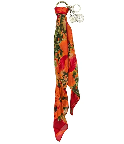 Patricia Nash Scarf Charm Keychain