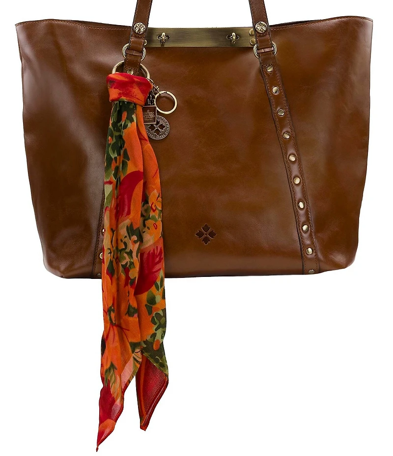 Patricia Nash Scarf Charm Keychain