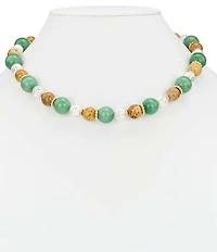 Patricia Nash Short Bead Statement Necklace