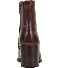 Patricia Nash Sicily Leather Block Heel Booties