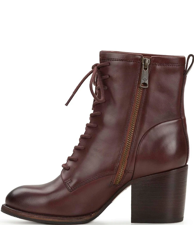 Patricia Nash Sicily Leather Block Heel Booties