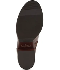 Patricia Nash Sicily Leather Block Heel Booties