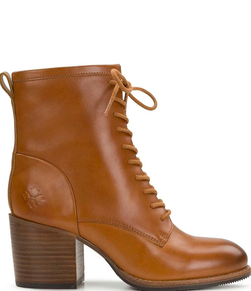 Patricia Nash Sicily Leather Block Heel Booties