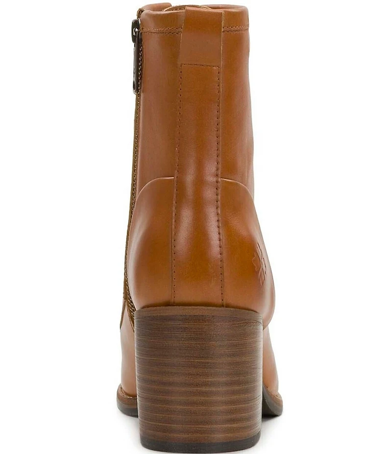 Patricia Nash Sicily Leather Block Heel Booties