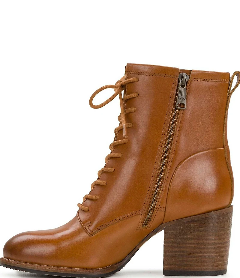 Patricia Nash Sicily Leather Block Heel Booties