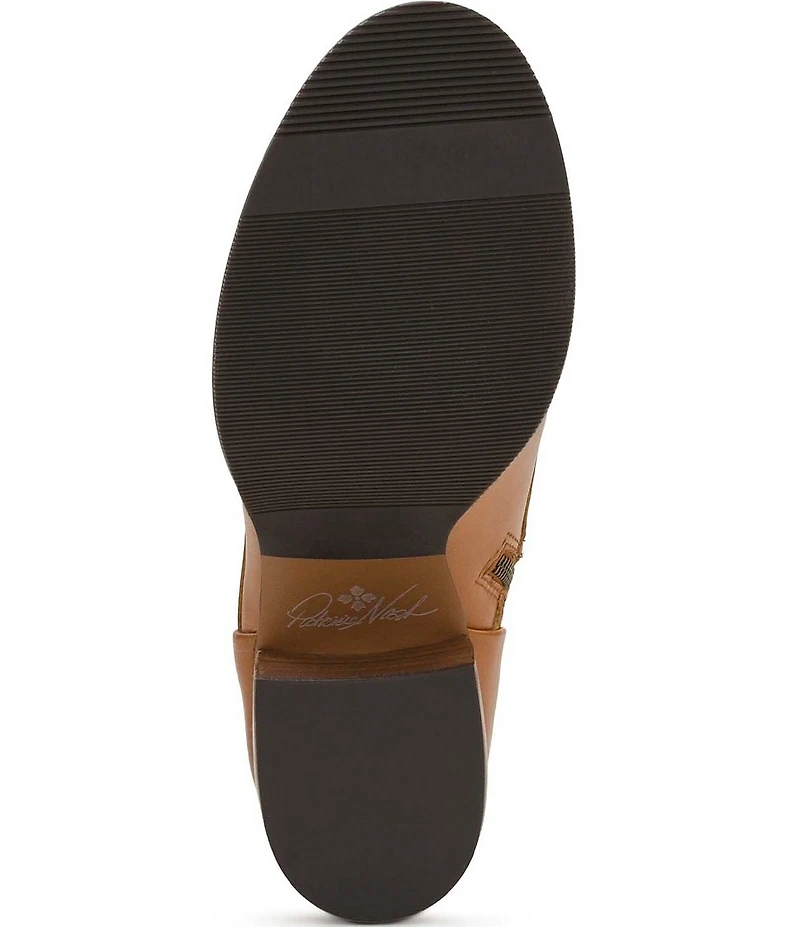 Patricia Nash Sicily Leather Block Heel Booties