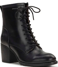 Patricia Nash Sicily Leather Block Heel Booties