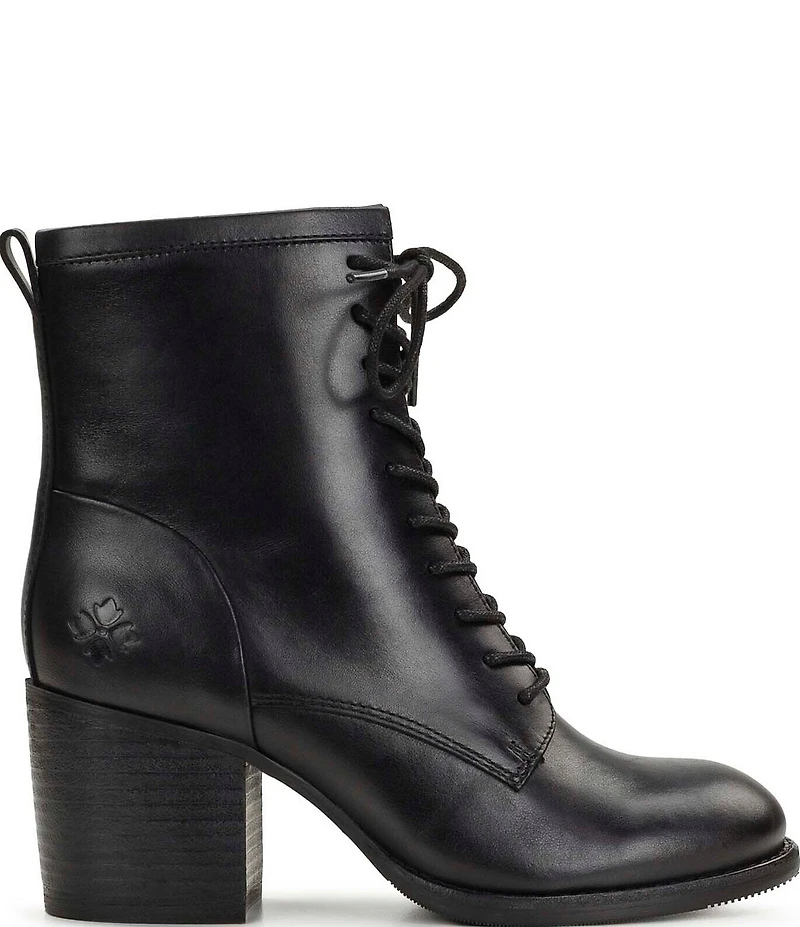 Patricia Nash Sicily Leather Block Heel Booties