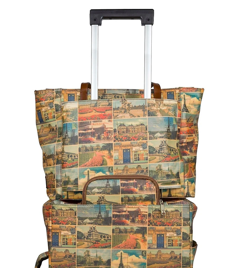 Patricia Nash Silvi Postcards From Paris Travel Tote