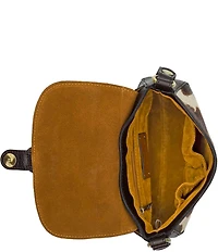 Patricia Nash Simala Cow Print Crossbody Bag