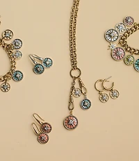 Patricia Nash Compass Small Dangle Drop Earrings