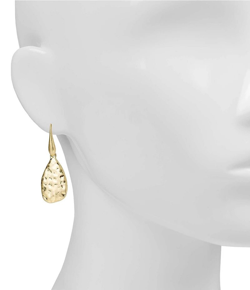 Patricia Nash Solid Teardrop Drop Earrings