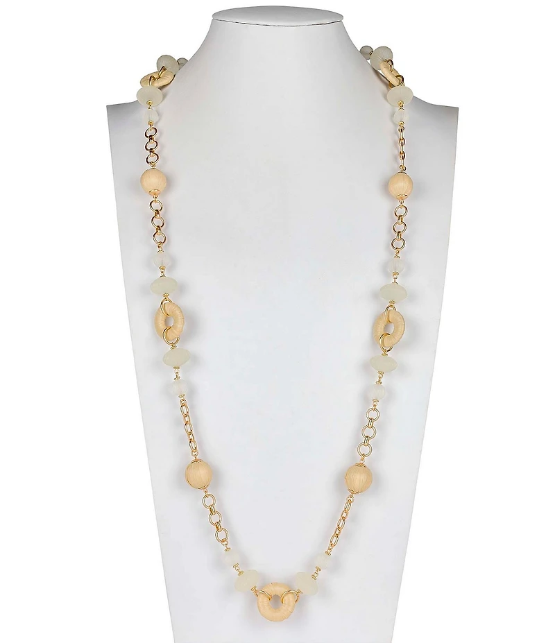 Patricia Nash Station Long Strand Necklace