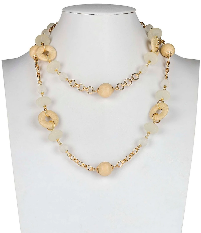 Patricia Nash Station Long Strand Necklace