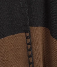 Patricia Nash Striped Hooded Cape