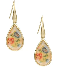 Patricia Nash Floral Teardrop Earrings