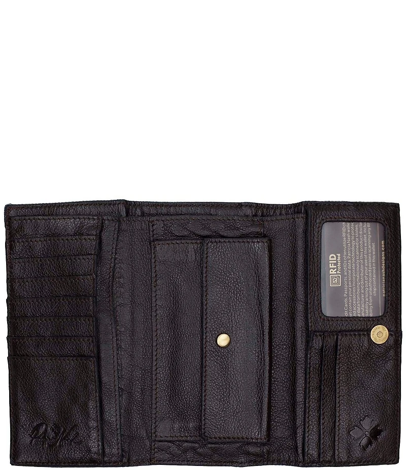 Patricia Nash Terresa Denim Bifold Wallet