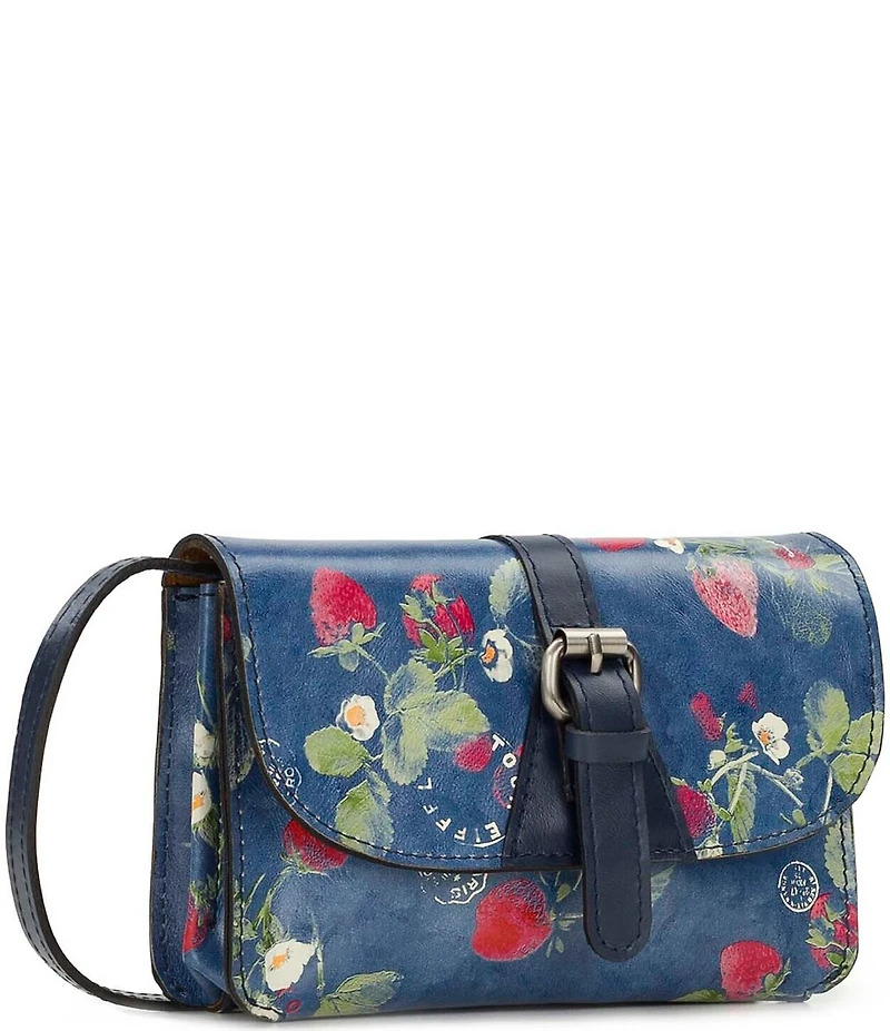 Patricia Nash Torri Strawberry Buckled Crossbody Bag