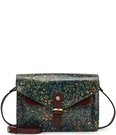 Patricia Nash Tuscan Fields Print Cassano Crossbody Bag
