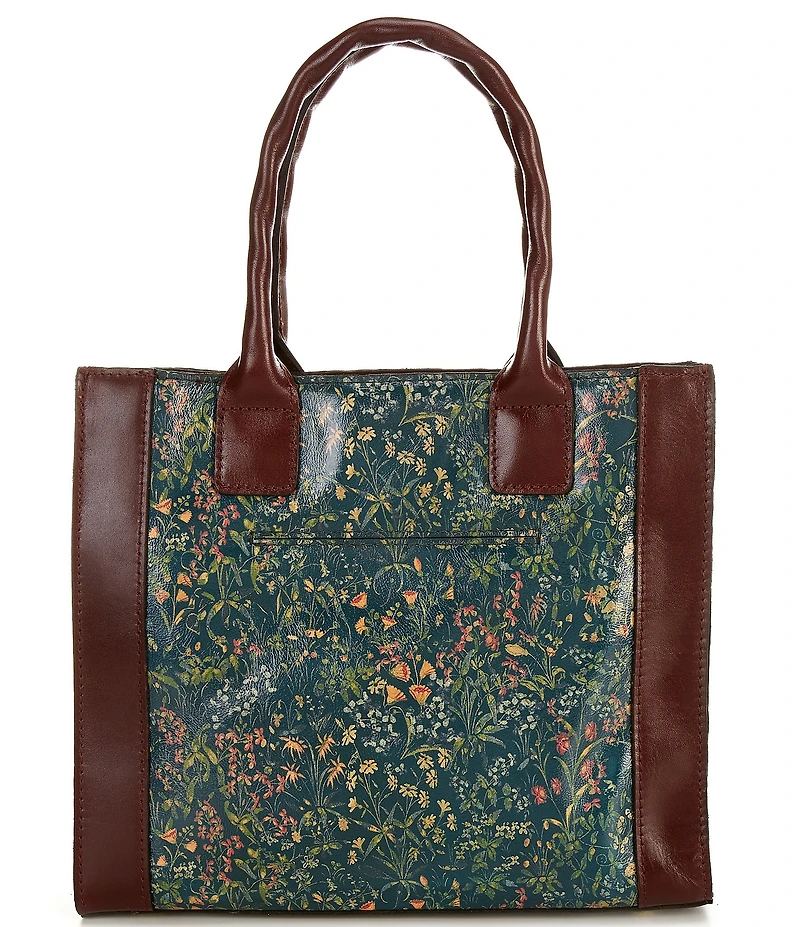 Patricia Nash Curry Tuscan Fields Print Tote Bag