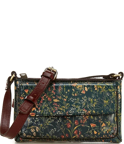 Patricia Nash Dovera Tuscan Fields Print Phone Crossbody Bag