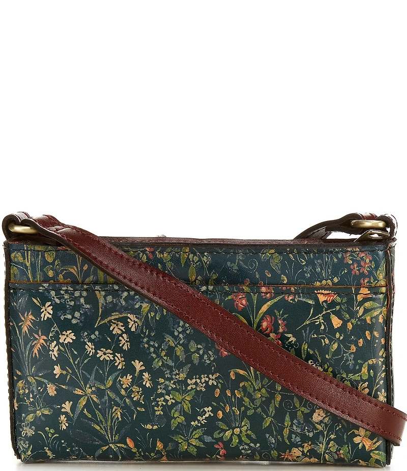 Patricia Nash Dovera Tuscan Fields Print Phone Crossbody Bag