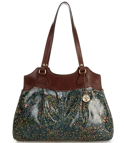 Patricia Nash Napoli Tuscan Fields Print Shoulder Bag