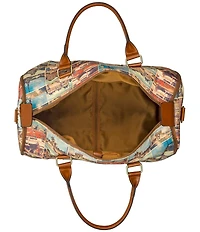 Patricia Nash Vasilia Postcards From Paris Garment Duffle Bag