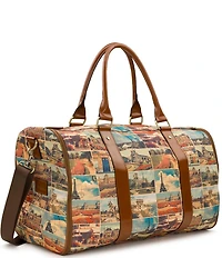 Patricia Nash Vasilia Postcards From Paris Garment Duffle Bag