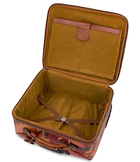 Patricia Nash Velino Spring Multi Patina Coated Linen Canvas Trolley