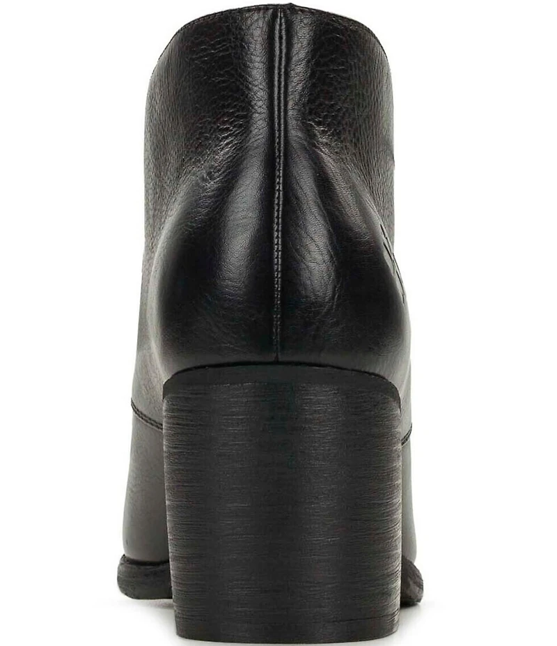 Patricia Nash Veneto Leather Block Heel Lace Up Shooties