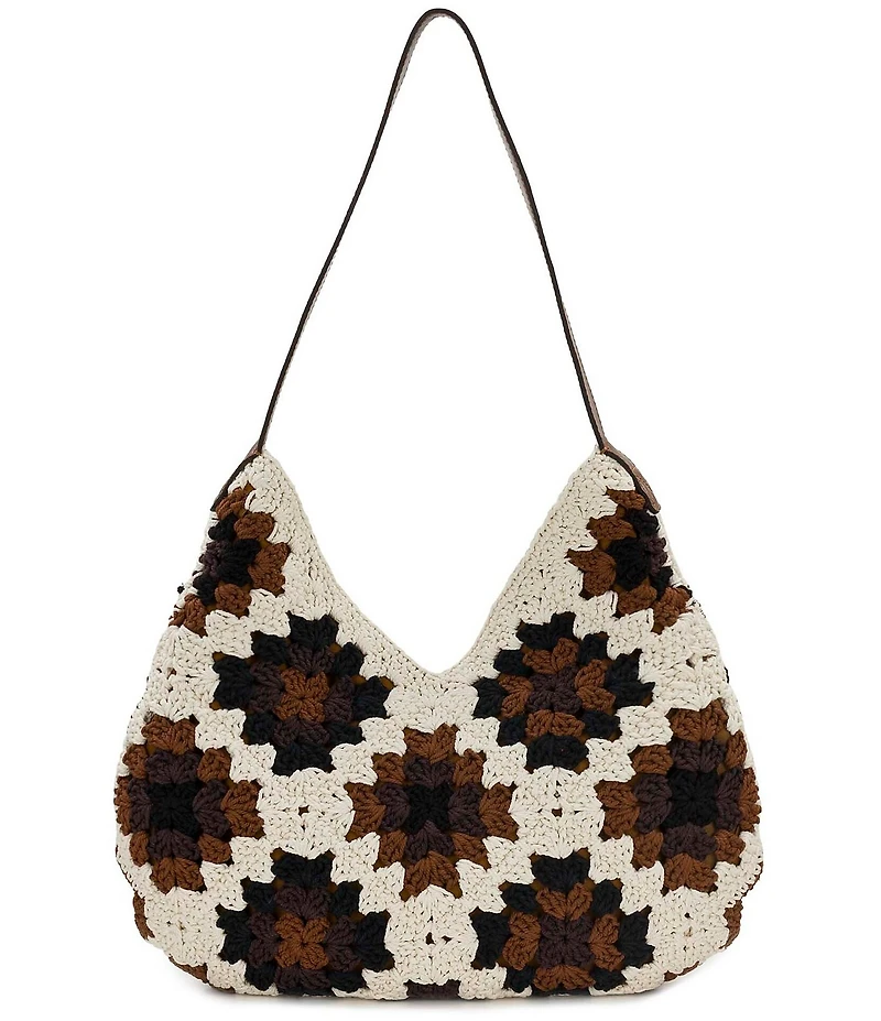 Patricia Nash Veronique Diamond Knit Hobo Bag