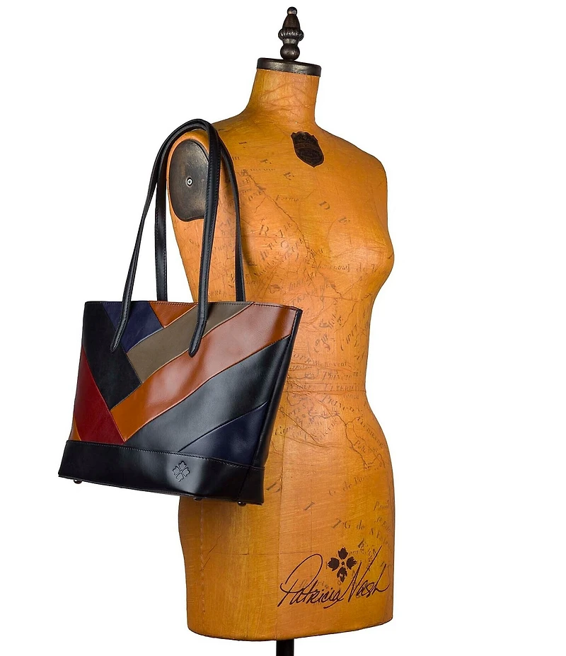 Patricia Nash Verzi Patchwork Tote Bag