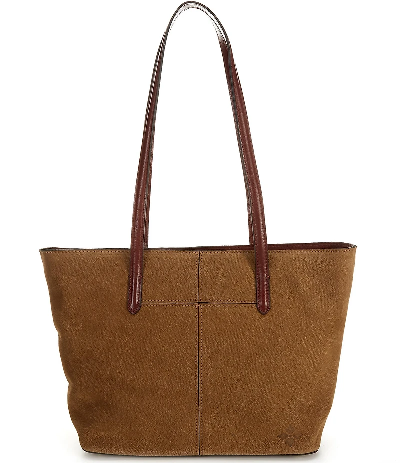 Patricia Nash Verzi Floral Leather Tassel Tote Bag
