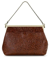 Patricia Nash Vilaine Tooled Frame Crossbody Bag