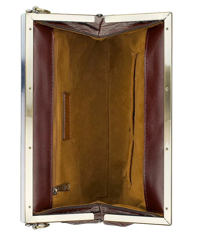 Patricia Nash Vilaine Tooled Frame Crossbody Bag