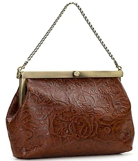 Patricia Nash Vilaine Tooled Frame Crossbody Bag
