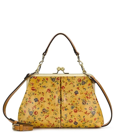 Patricia Nash Vione Floral Kisslock Frame Clutch
