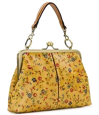 Patricia Nash Vione Floral Kisslock Frame Clutch